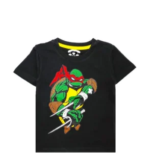 ninja in action tee shirt black